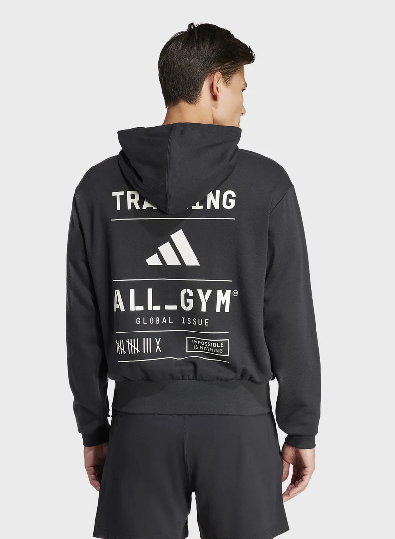 Adidas Track Gym Hoodie