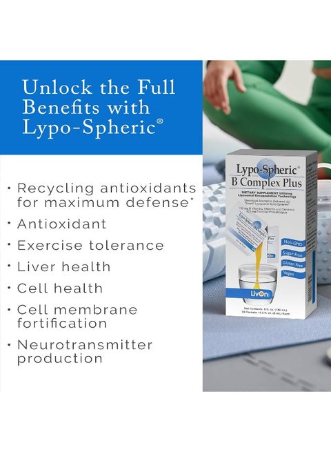 LivOn Laboratories Lypo-Spheric LivOn Laboratories Lypo-Spheric B Complex  Plus | Best Price Kuwait