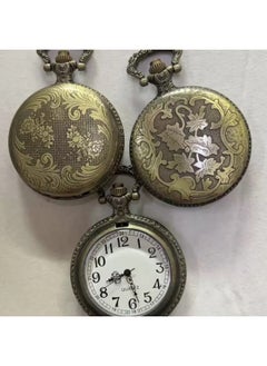 NIBEMINENT Vintage Metal Analog Pocket Watch Unisex Casual Style  - Image 2