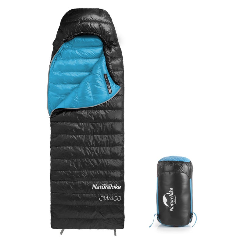 Naturehike Ultralight Down Sleeping Bag, 650FP Backpacking Sleeping Bag for Adults, 40.4â„‰ Waterproof Sleeping Bags for Camping, Hiking, Traveling with Compression Sack - Image 1