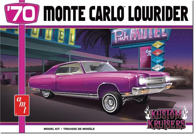 AMT 1970 Chevy Monte Carlo Lowrider 125 Scale Model Kit
