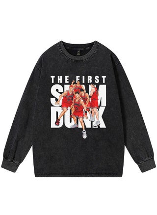 New Slam Dunk Retro Washed Long Sleeve Bottom Shirt - pzsku/Z25B2A18FA5EE92B07C29Z/45/_/1736922018/41ddffa9-2f29-40e8-9786-60500fd03f28