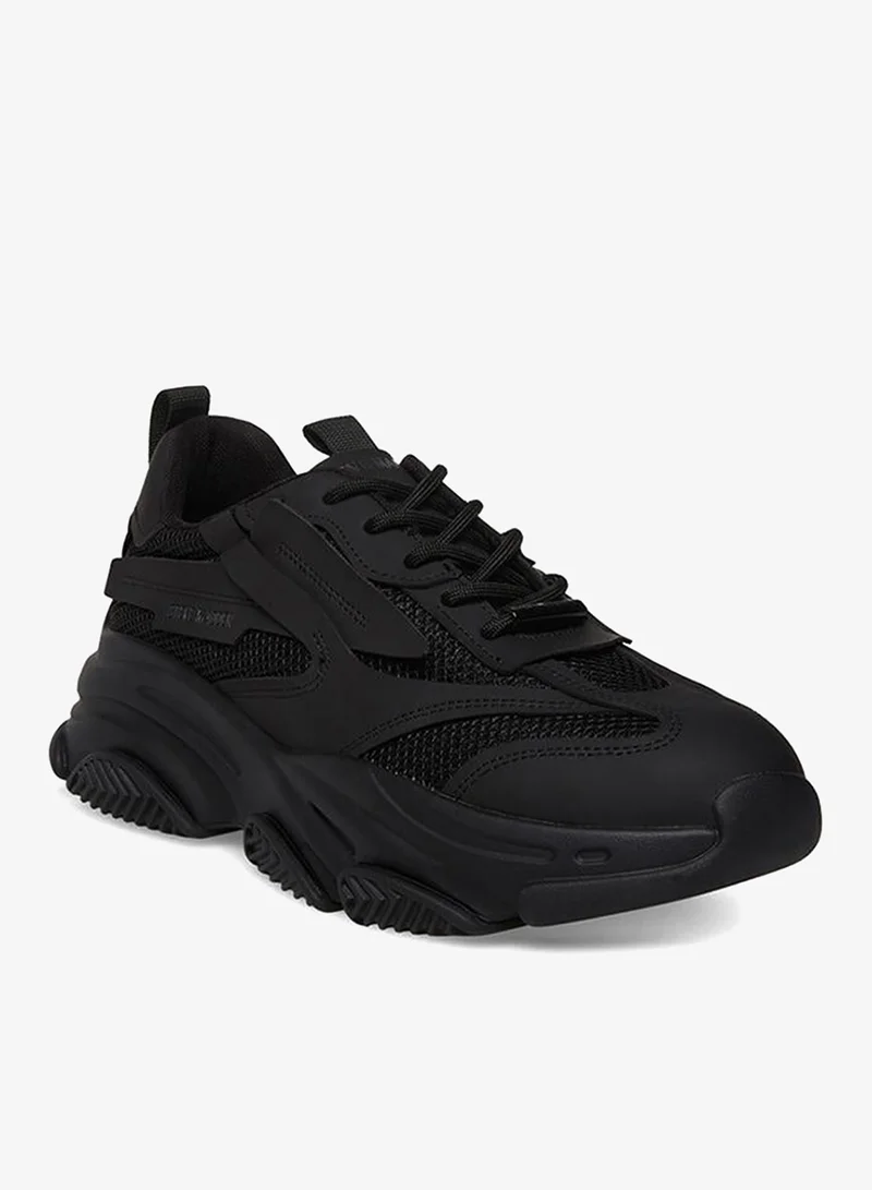 Steve Madden Steve Madden POSS01M1-001 Men's Black Sneakers