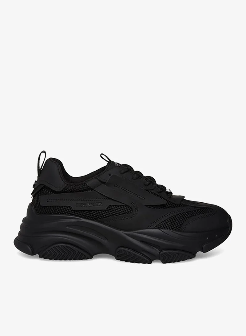 Steve Madden Steve Madden POSS01M1-001 Men's Black Sneakers