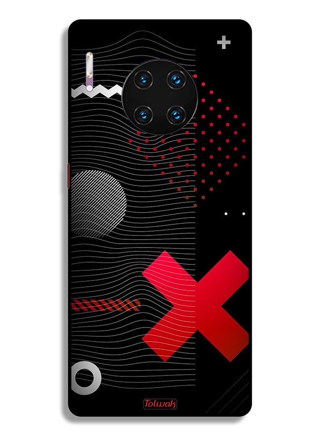 Tolwak Huawei Mate 30 Pro 4G Protective Case Cover Cross Sign - Image 2