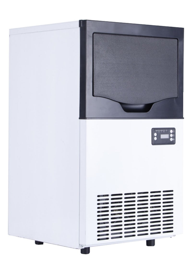 Cool Baby Integrated Ice Maker Machine, 35KGS/24H Stainless Steel Under Counter ice Machine with 10KGS Ice Storage Capacity, Freestanding Ice Maker. - Image 3