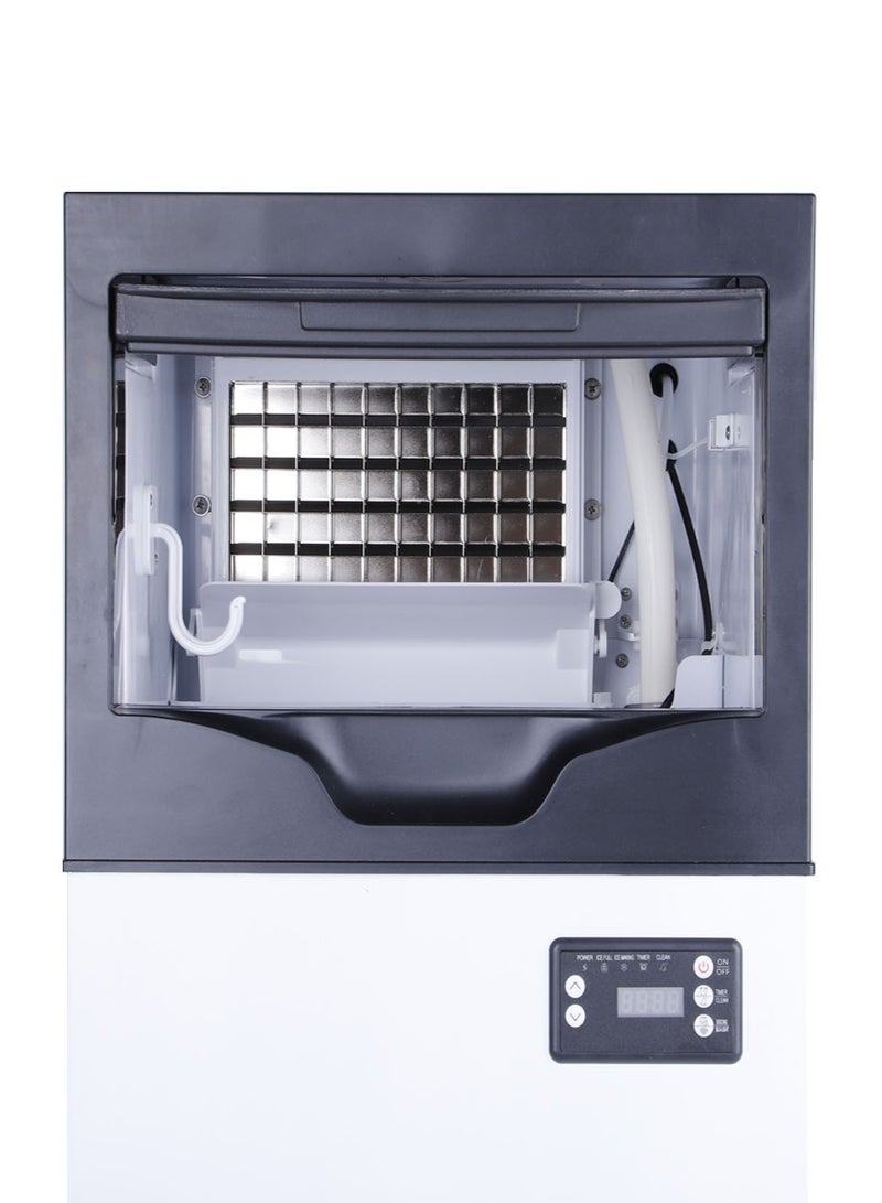 Cool Baby Integrated Ice Maker Machine, 35KGS/24H Stainless Steel Under Counter ice Machine with 10KGS Ice Storage Capacity, Freestanding Ice Maker. - Image 2