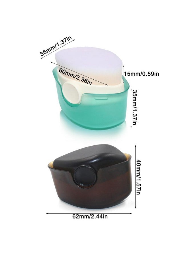 دانزي إكس طقم فرشاة صن بودي مع أغطية واقية، وأداة وضع واقي الشمس دانزيكس للأطفال، لواقي الشمس، وكريمات الشمس، واللوشن - أبيض + بني - Image 1