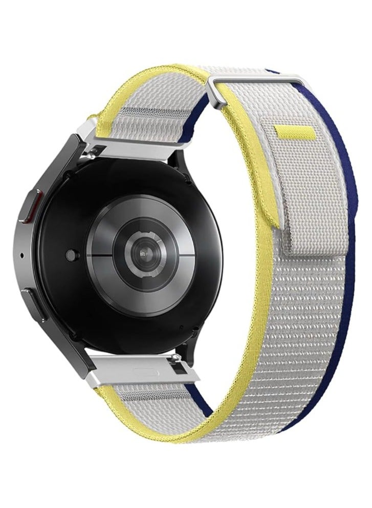 Alpine Loop Band Sport Nylon 20mm Compatible with Samsung Galaxy Watch 7/6/5/4 (40mm 44mm), Galaxy Watch 5 Pro (45mm), Galaxy Watch S2 Classic/Active 2 (40mm 44mm), Amazfit GTS 2/2e/3/3 Pro/4, GTS Mini Series (2/3/4 Mini), Bip 3 Pro – Adjustable Durable Replacement Strap for Men and Women