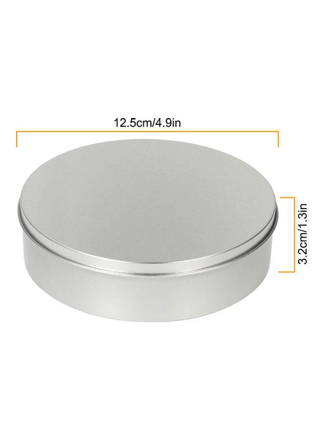 NIBEMINENT 12-Piece Stainless Steel Circle Cookie Cutters Silver - Image 3