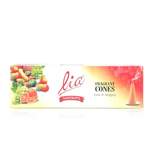 Cycle Pure Lia Incense Cones Combo Pack of 4 Fragrances (256N, 64 Cones per Pack) | Floral, Fruity|Long Lasting Dhoop Cones for Pooja, Meditation, Positive Vibes, Freshness, Relaxation - Image 3