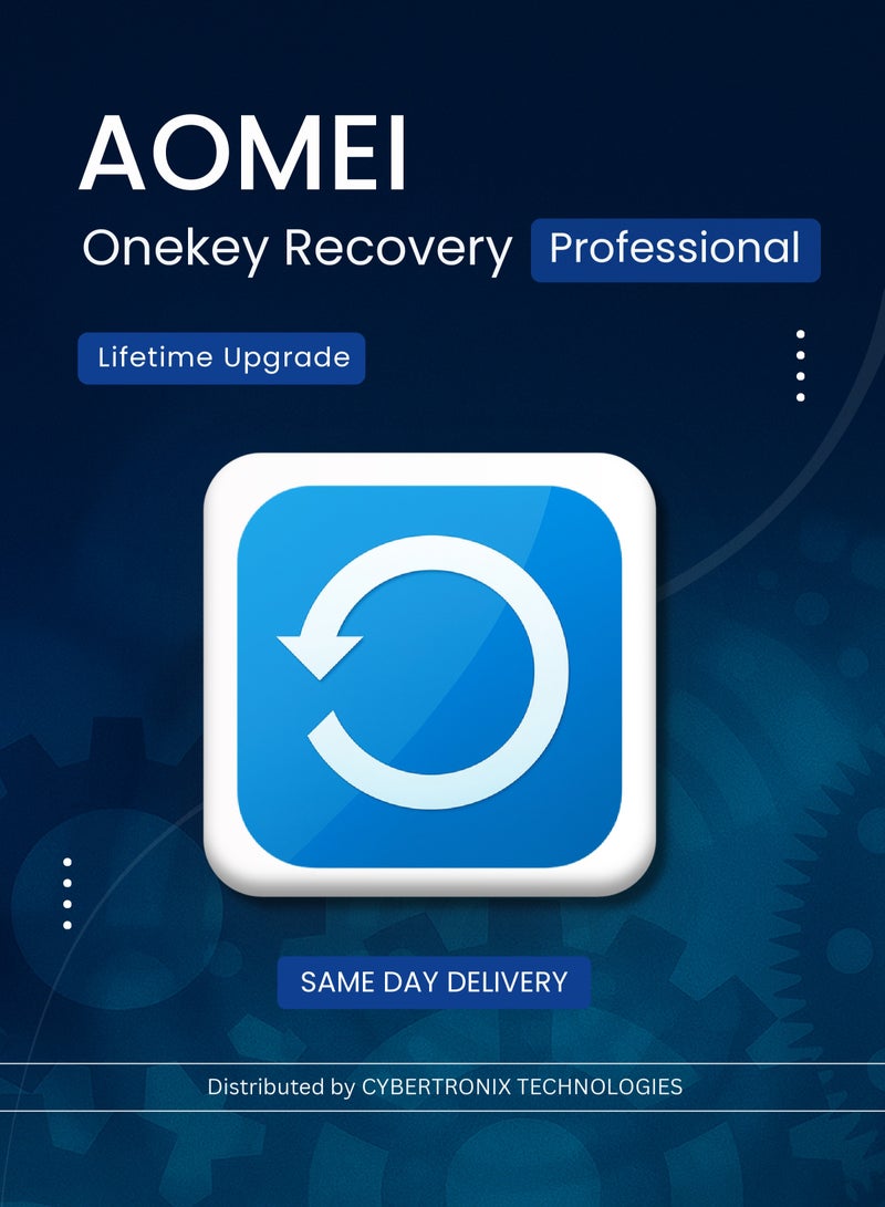 AOMEI AOMEI Onekey Recovery Professional |  Lifetime Upgrade | Digital License | SAME DAY DELIVERY