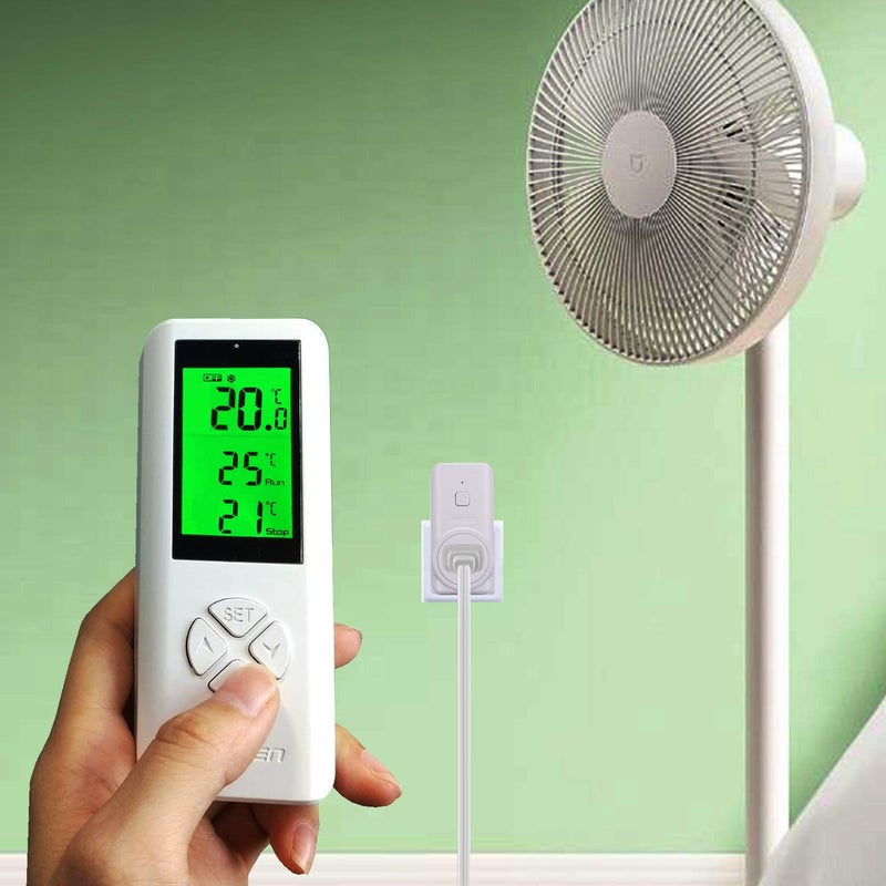 DIGITEN WTC100 Wireless Thermostat Outlet Digital Temperature Controller Plug-in Thermostat Cooling&Heating Remote Control Build-in Temp Sensor Greenhouse Thermostat Reptile Temperature Controller - Image 5