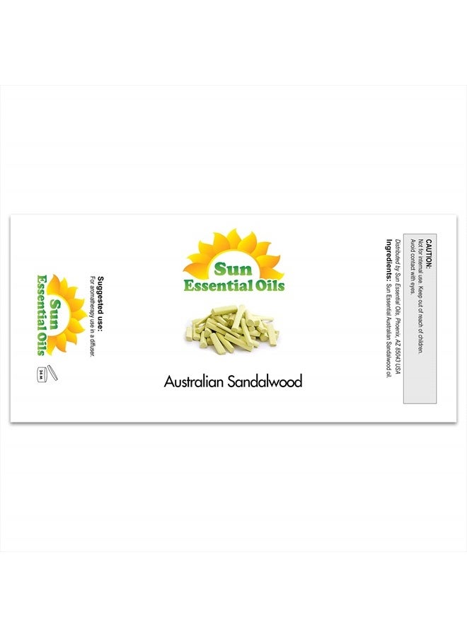 Sun Essential Oils 8oz - Sandalwood Essential Oil - 8 Fluid Ounces - Image 2