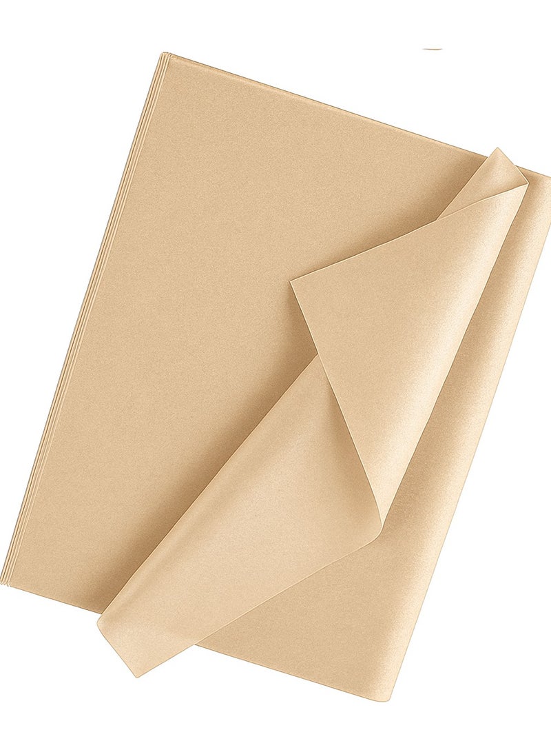 Share the love Kraft Tissue Paper 20 Sheets – 50 x 70cm, 17gsm Acid-Free Wrap for Gifts, Crafts, DIY Projects & Apparel Packaging