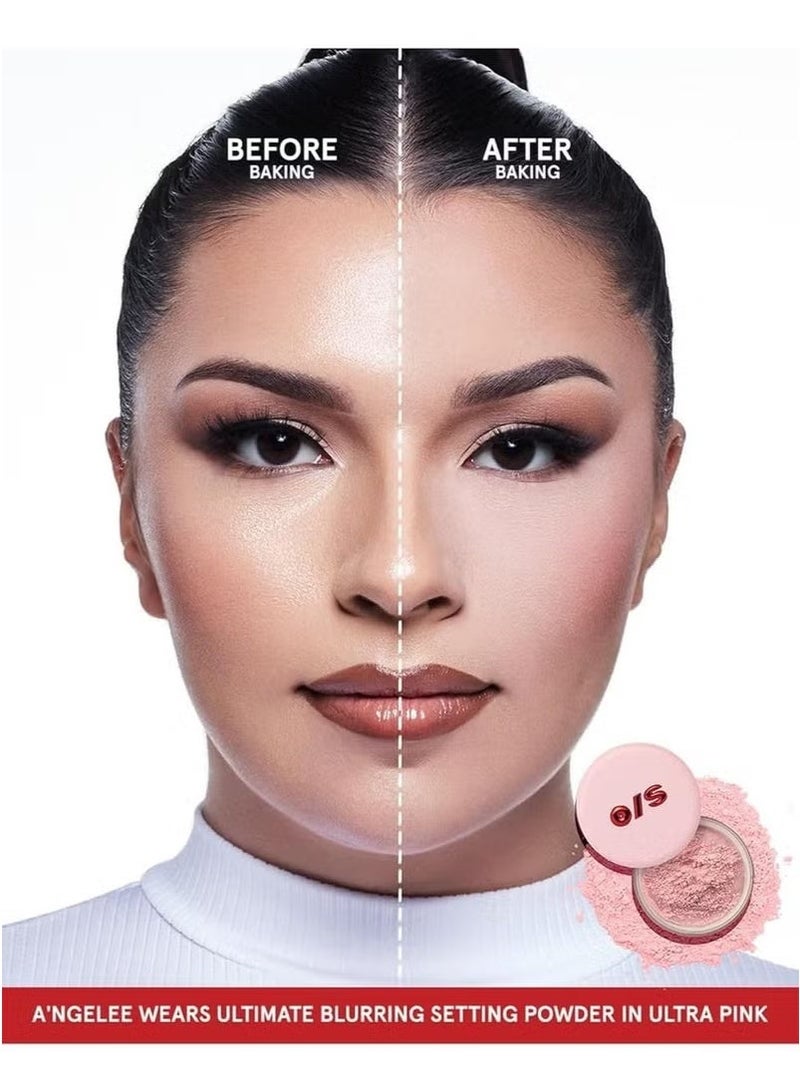 One size Ultimate Blurring Oil-control Setting Powder - Ultra Pink Ultimate - Image 2