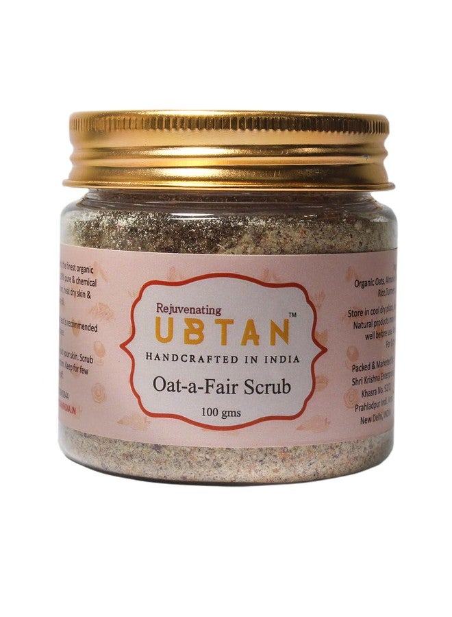 Rejuvenating UBTAN مقشر أوبتان أوت-أ-فير المنعش - مقشر طبيعي لطيف للبشرة الدهنية | يزيل الزيوت الزائدة، ويقلل التصبغات، ويعيد النضارة الطبيعية | نقي 100%، مصنوع يدويًا وخالٍ من المواد الكيميائية - 100 غرام - Image 4