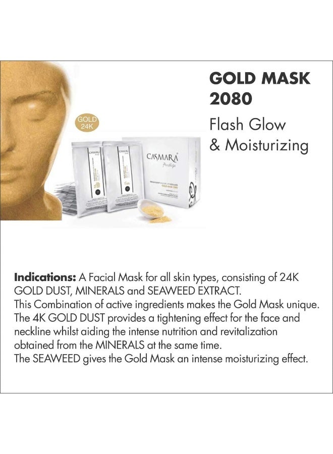 CASMARA Gel and Powder Gold Mask 2080 - Image 3