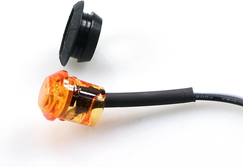 Ledvillage علامات LED للتخليص من Ledvillage 10 قطع TMH 3/4" بوصة - 5 برتقالي و 5 أحمر - Image 5