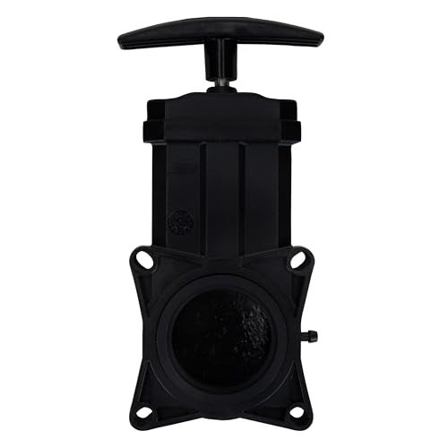 Camco RV Replacement Waste Valve with Handle - Features Durable Plastic Handle & 1.5-Inch Diameter Valve Opening (39503) - Image 2