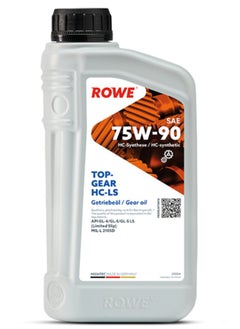 ROWE ROWE HIGHTEC TOPGEAR SAE 75W-90 HC-LS (1 Ltr.): High-performance gearbox oil for manual gearboxes and axle gears with LS differentials (Limited Slip).Germany 