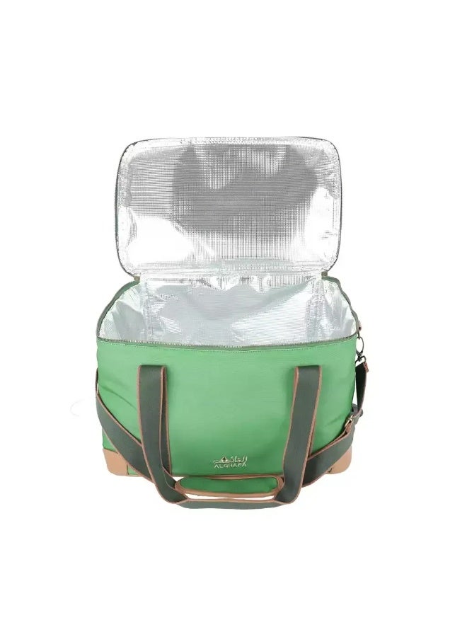 ALGHAFA Thermal Insulated London Cooler Bag – Large Capacity Portable Food & Beverage Storage Bag with Silver Aluminum Lining – Heavy Duty Travel & Camping Cooler – ALGHAFA - Image 2