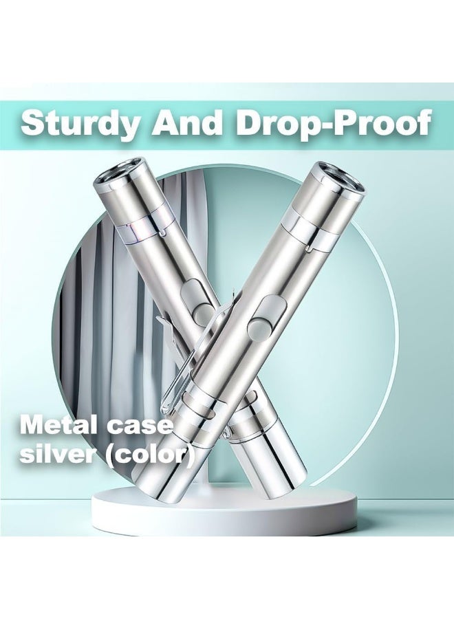 Meetion 1 PCS Cat Laser Pointer Toy, Interactive Chase Cat Dog Toys with 7 Modes Pattern, USB Rechargeable for Cats Chaser Tease Stick Training Exercise - Image 2