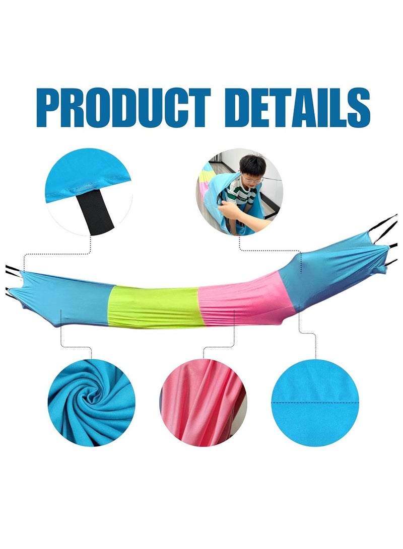 general Sensory Tunnel Sensory Compression Games for Kids Stress Relief Toy Tunnel Enjoy Happy Hour Improve Balance and Body Coordination - Image 2