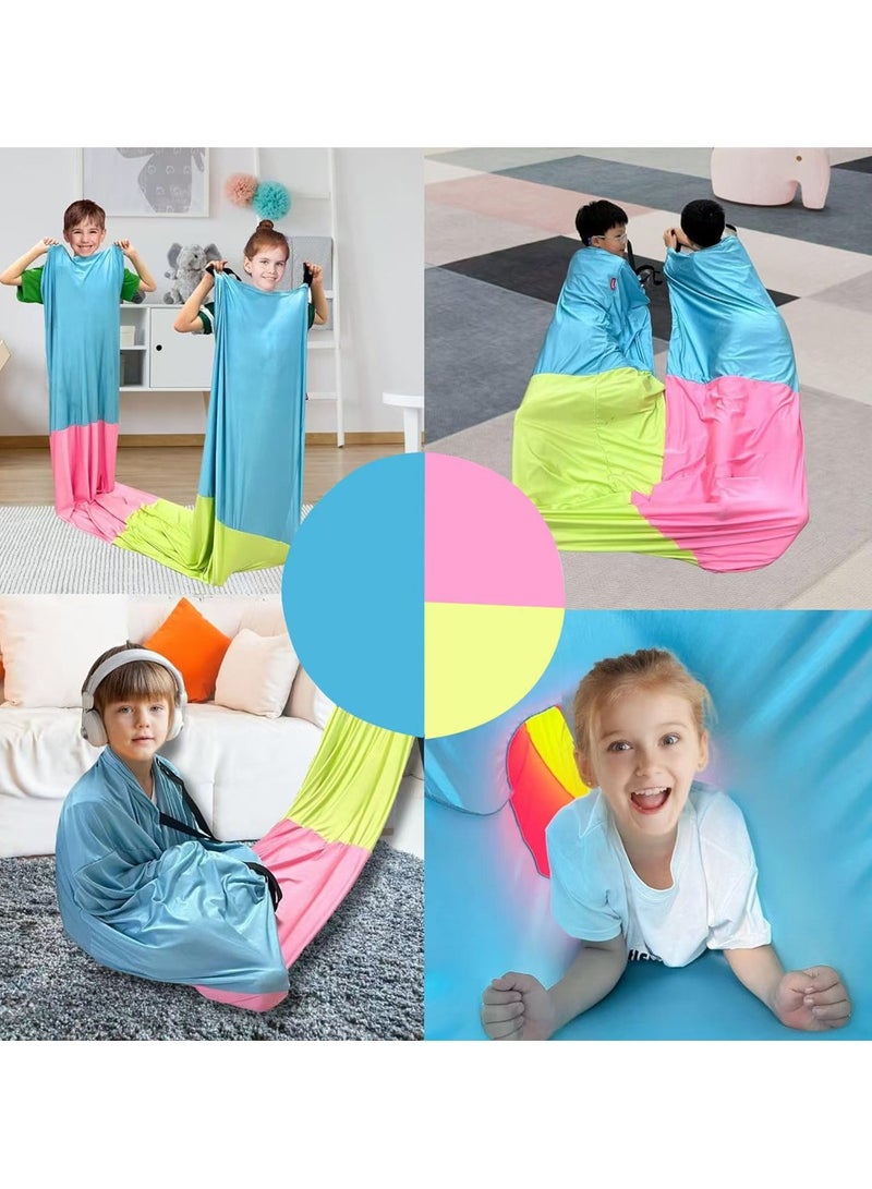 general Sensory Tunnel Sensory Compression Games for Kids Stress Relief Toy Tunnel Enjoy Happy Hour Improve Balance and Body Coordination - Image 5