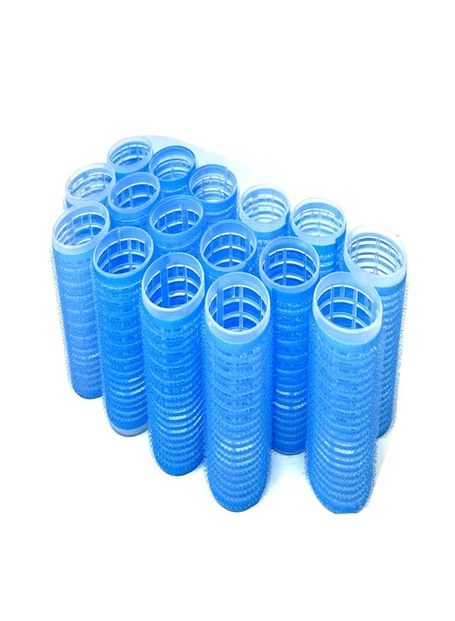 THE UM24 Set of 16 Self Grip Holding Hair Rollers Pro Salon Hairdressing Curlers Great for Fine & Short Hair - Medium Size Self Stick Hair Roller - Image 3