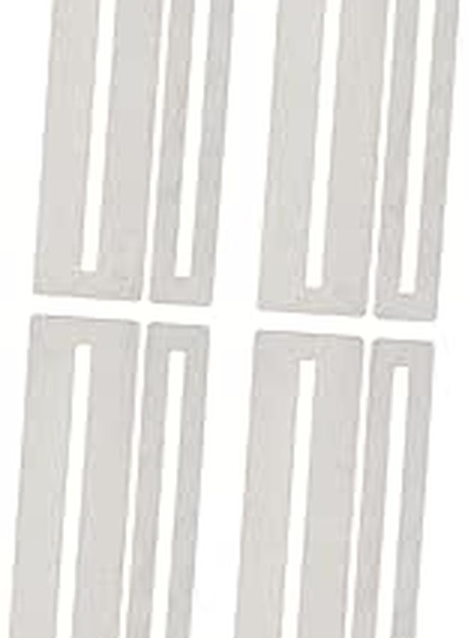 8 Pcs Silver Guitar Fret Protectors and Sanding Tools for Fret Repair Maintenance - Image 1