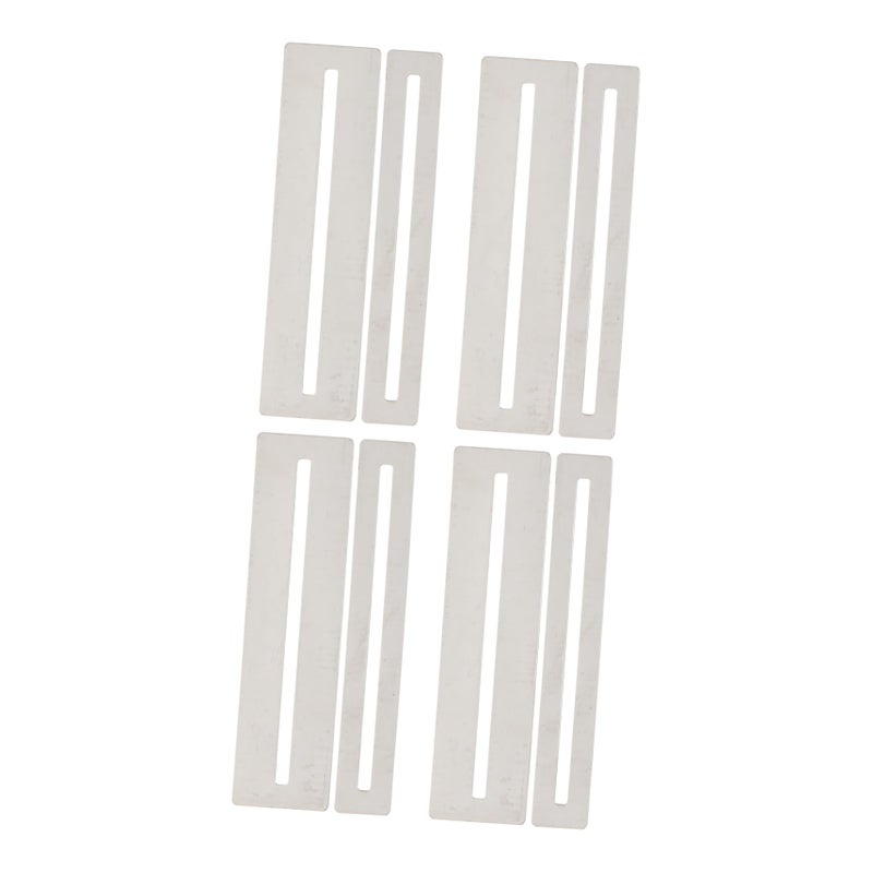 8 Pcs Silver Guitar Fret Protectors and Sanding Tools for Fret Repair Maintenance - Image 2
