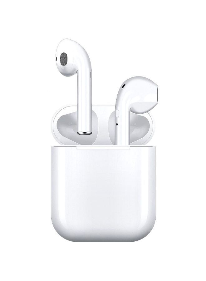 نيبمينينت سماعة رأس لاسلكية بتقنية بلوتوث طراز I9s-TWS مع نافذة منبثقة ستيريو عالية الدقة لهواتف آيفون/هواوي/سامسونج أبيض - Image 1