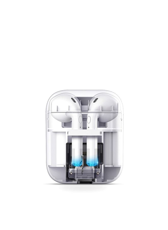 نيبمينينت سماعة رأس لاسلكية بتقنية بلوتوث طراز I9s-TWS مع نافذة منبثقة ستيريو عالية الدقة لهواتف آيفون/هواوي/سامسونج أبيض - Image 5