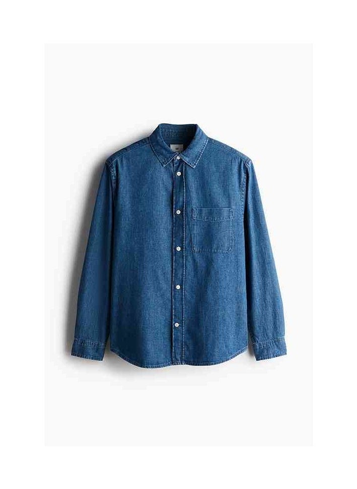 H and M - HM Autumn New Fashionable Casual Loose Long Sleeved Shirt - Image 1
