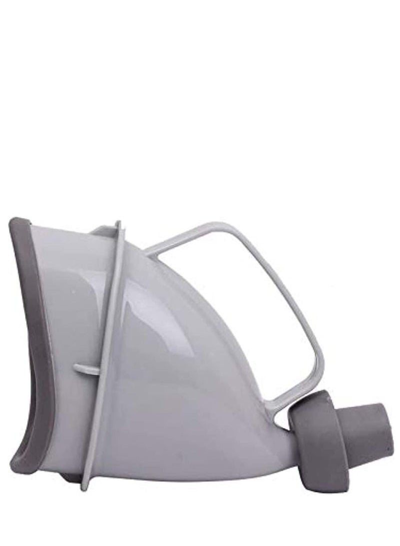 Portable Car Travel Outdoor Peeing Toilet Urinals For Man Woman Potty Funnel, Grey, 15 X 10.5 X 7Cm/5.9 X 4.1 X 2. 7Inch - Image 1