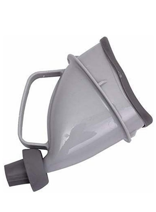 Portable Car Travel Outdoor Peeing Toilet Urinals For Man Woman Potty Funnel, Grey, 15 X 10.5 X 7Cm/5.9 X 4.1 X 2. 7Inch - Image 2