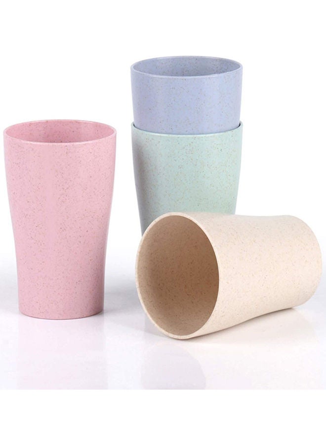NIBEMINENT 4-Piece Cup Set Multicolour 350ml - Image 1