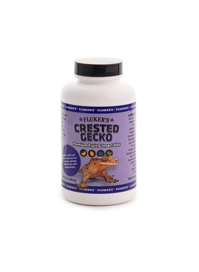 Fluker's Fluker's Premium Crested Gecko Diet, Made with Real Fruit and Insects, 8 oz - Image 2