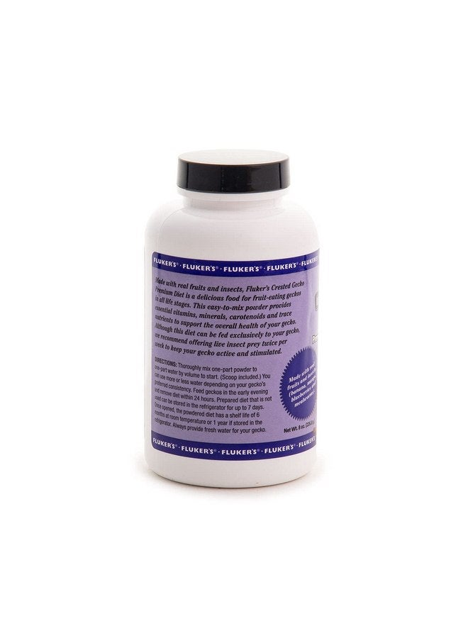 Fluker's Fluker's Premium Crested Gecko Diet, Made with Real Fruit and Insects, 8 oz - Image 3