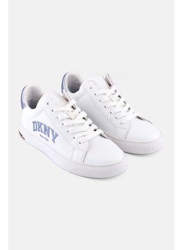 DKNY Women Medium Abeni Arch Lace Up Casual Shoes, White  - Image 1