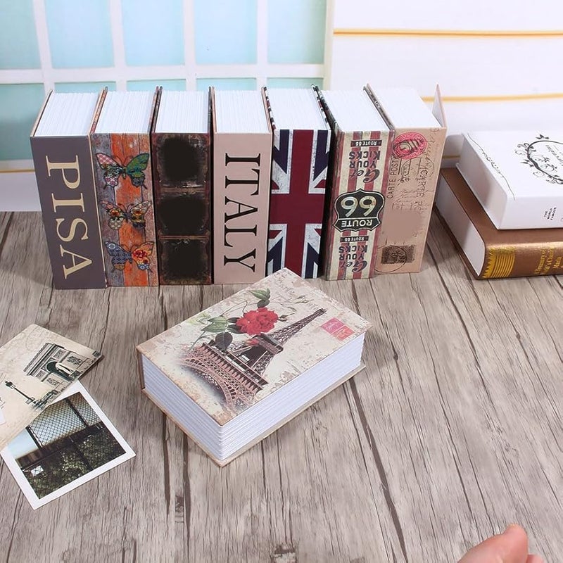 برج إيفل نوع كتاب مجوف آمن مع قفل مفتاح للنقود والمجوهرات صندوق سر التحويل - Image 5