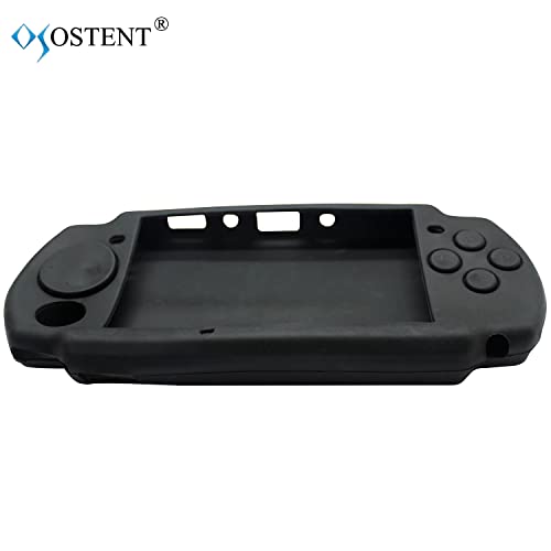 OSTENT Soft Protector Silicon Travel Carry Case Skin Cover Pouch Sleeve for Sony PSP 2000/3000 Color Black - Image 2