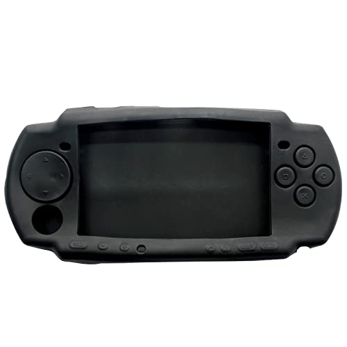 OSTENT Soft Protector Silicon Travel Carry Case Skin Cover Pouch Sleeve for Sony PSP 2000/3000 Color Black - Image 1