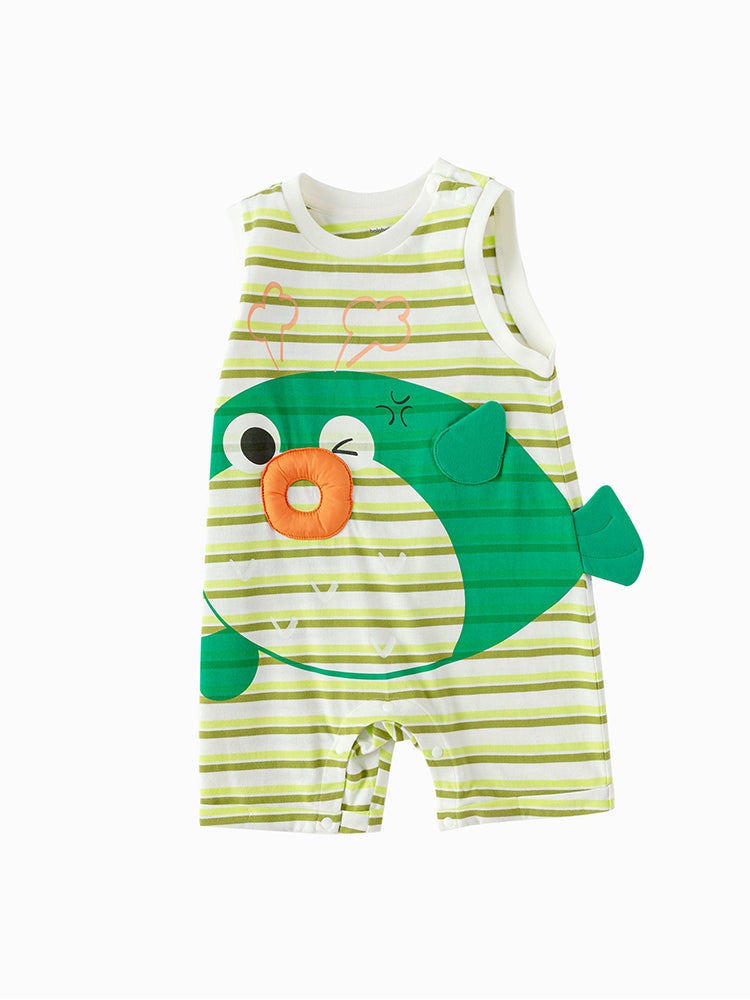 بالابالا أفرهول بنمط مخطط للجنسين - Image 1