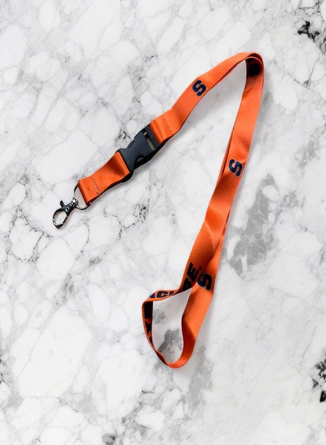 Desert Cactus Syracuse University Lanyard SU Cuse Orange Car Keys ID Badge Holder Keychain Detachable Breakaway Snap Buckle (Orange) - Image 5