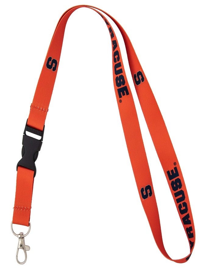 Desert Cactus Syracuse University Lanyard SU Cuse Orange Car Keys ID Badge Holder Keychain Detachable Breakaway Snap Buckle (Orange) - Image 2