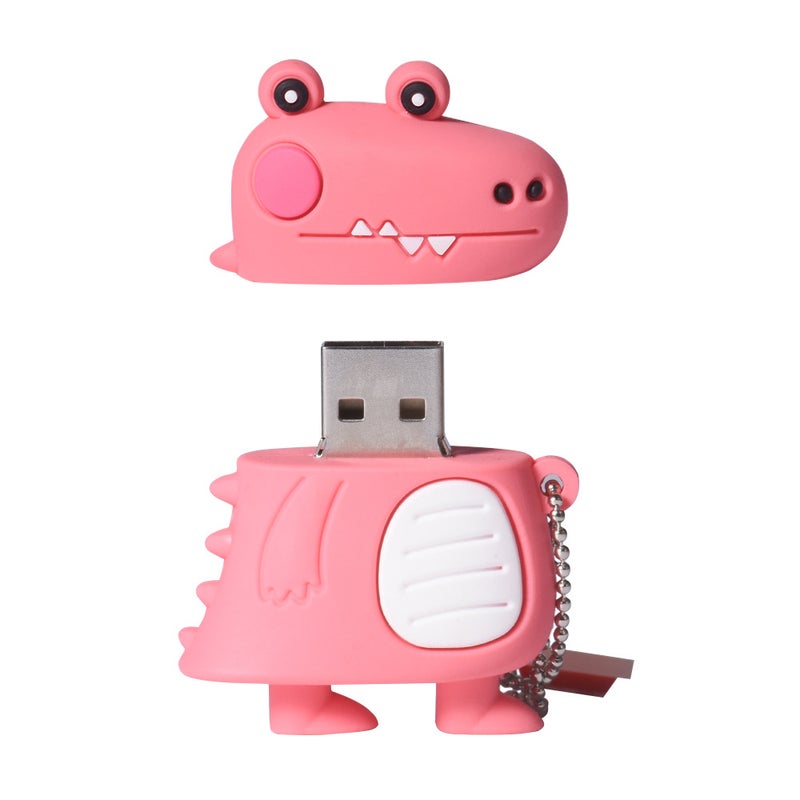Funny Cartoon Animal Usb Disk 64Gb Cute Akita Dog Usb Disk Creative Gift For Friends Dinosaur Usb Disk - Image 3