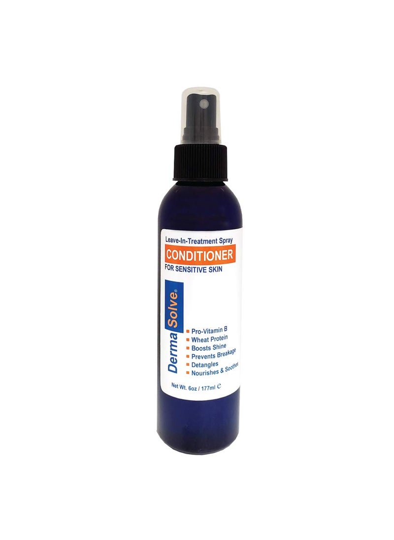 Dermasolve - Dermasolve Psoriasis LeaveInTreatment and Styling Spray Conditioner for Seborrheic Dermatitis Sensitive Skin Detangle DeFlake Soothing Anti Dandruff Dry Scalp Repair for Damaged Hair - Image 1