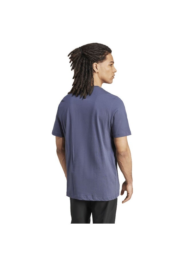 Adidas Puzzle Tee Blue Hiking T-Shirts XS - Image 5
